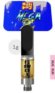 Mega Z Blue 1g Nug Run Cartridge