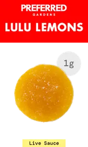 Lulu Lemons Live Resin Sauce