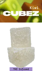 THC Infused Cubez - Kiwi