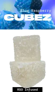 RSO Infused Cubez - Blueberry Raspberry