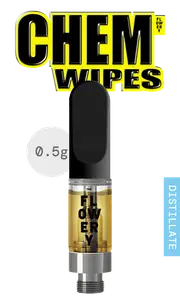 Distillate Cartridge 0.5g - Chem Wipes