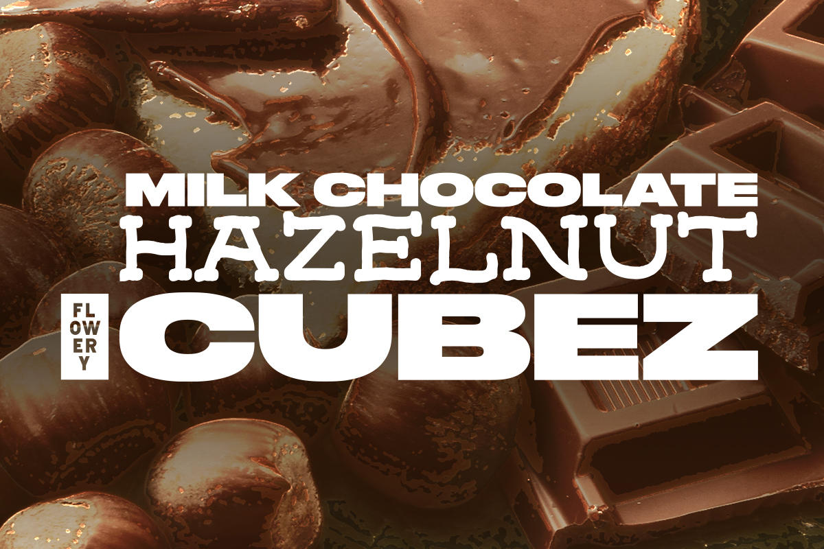 THC Infused Milk Chocolate Cubez - Hazelnut - The Flowery Shop