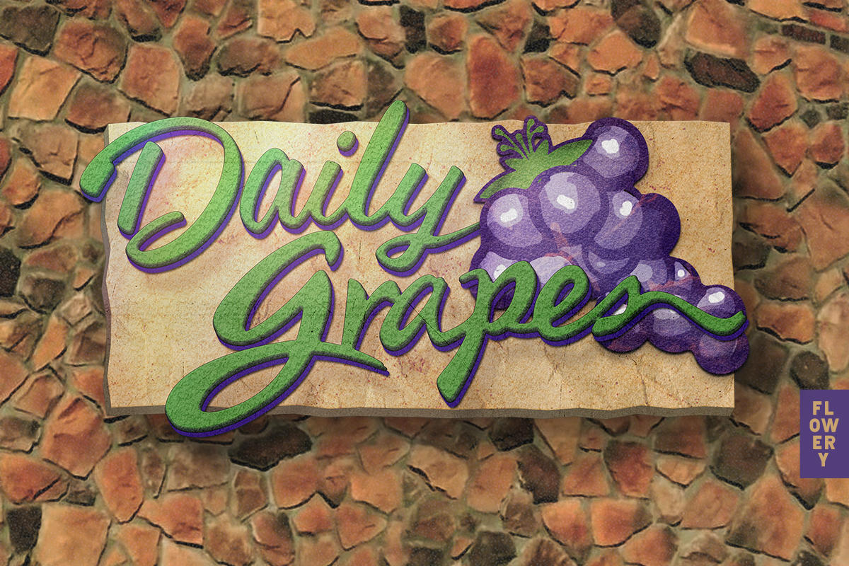 Daily Grapes Eighth - The Flowery Shop