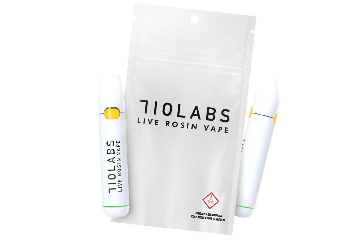 MEOVV スイン 710 Labs Live Rosin Vape 1G - Gak Smoovie #5 - The Flowery Shop