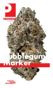 Bubblegum Marker Eighth (Glass Jar)