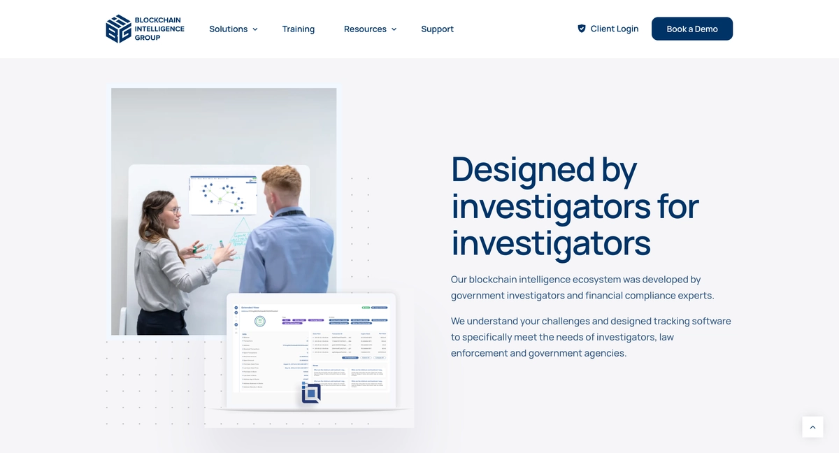 Blockchain group website