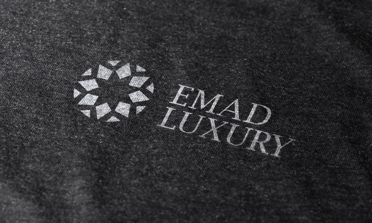 Design logo for emad luxury co