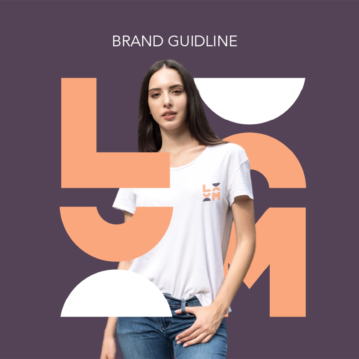 هوية بصرية لبراند الملابس loom