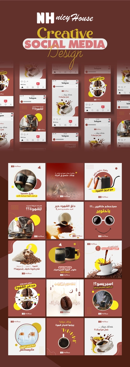 Creative social media Design