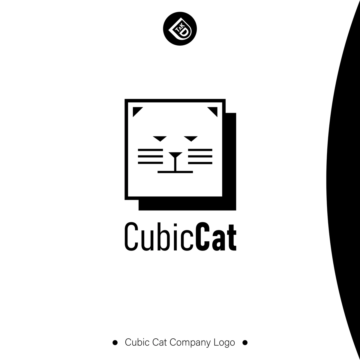 Cubic Cat Company Logo 💻