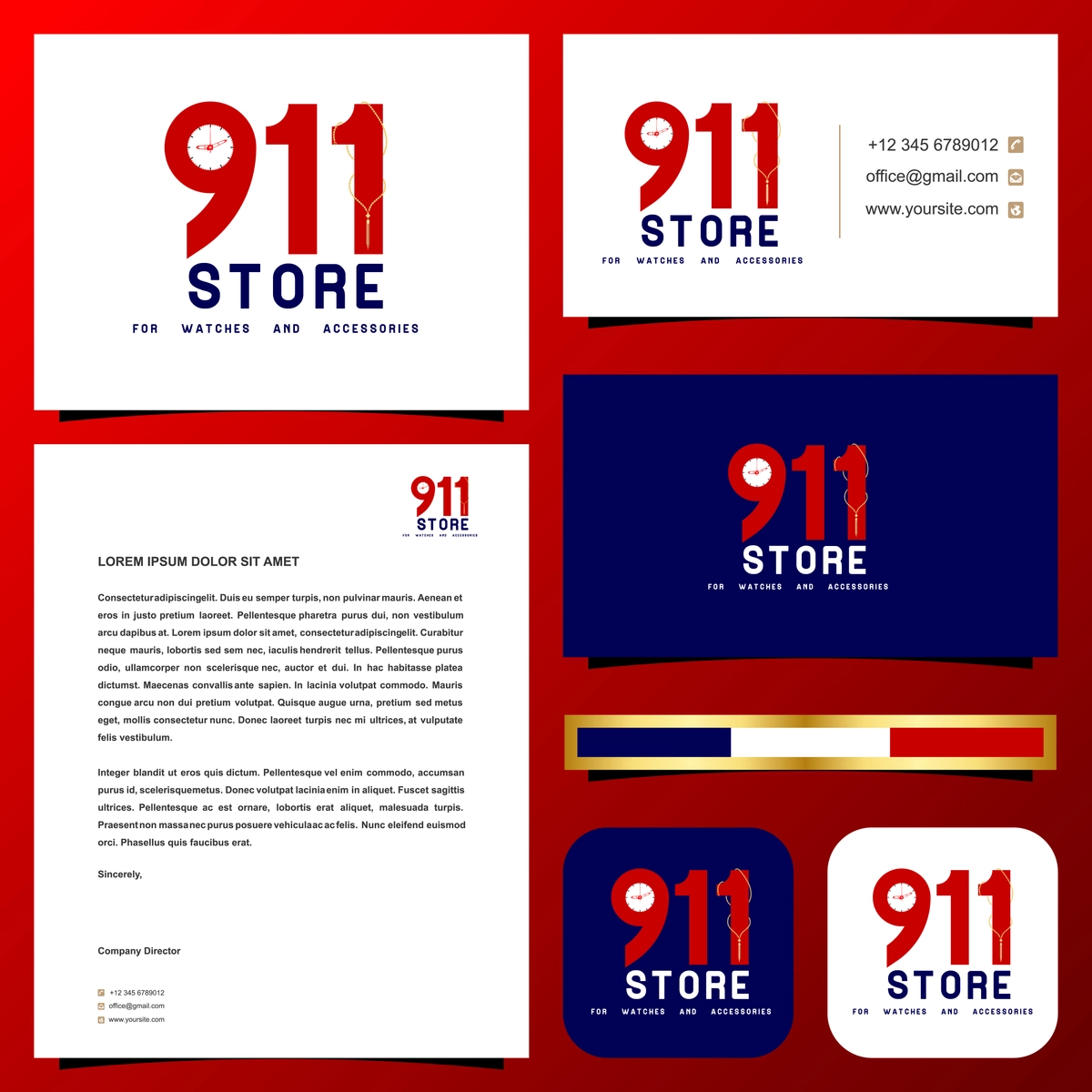 لوجو 911 للاكسسوارات