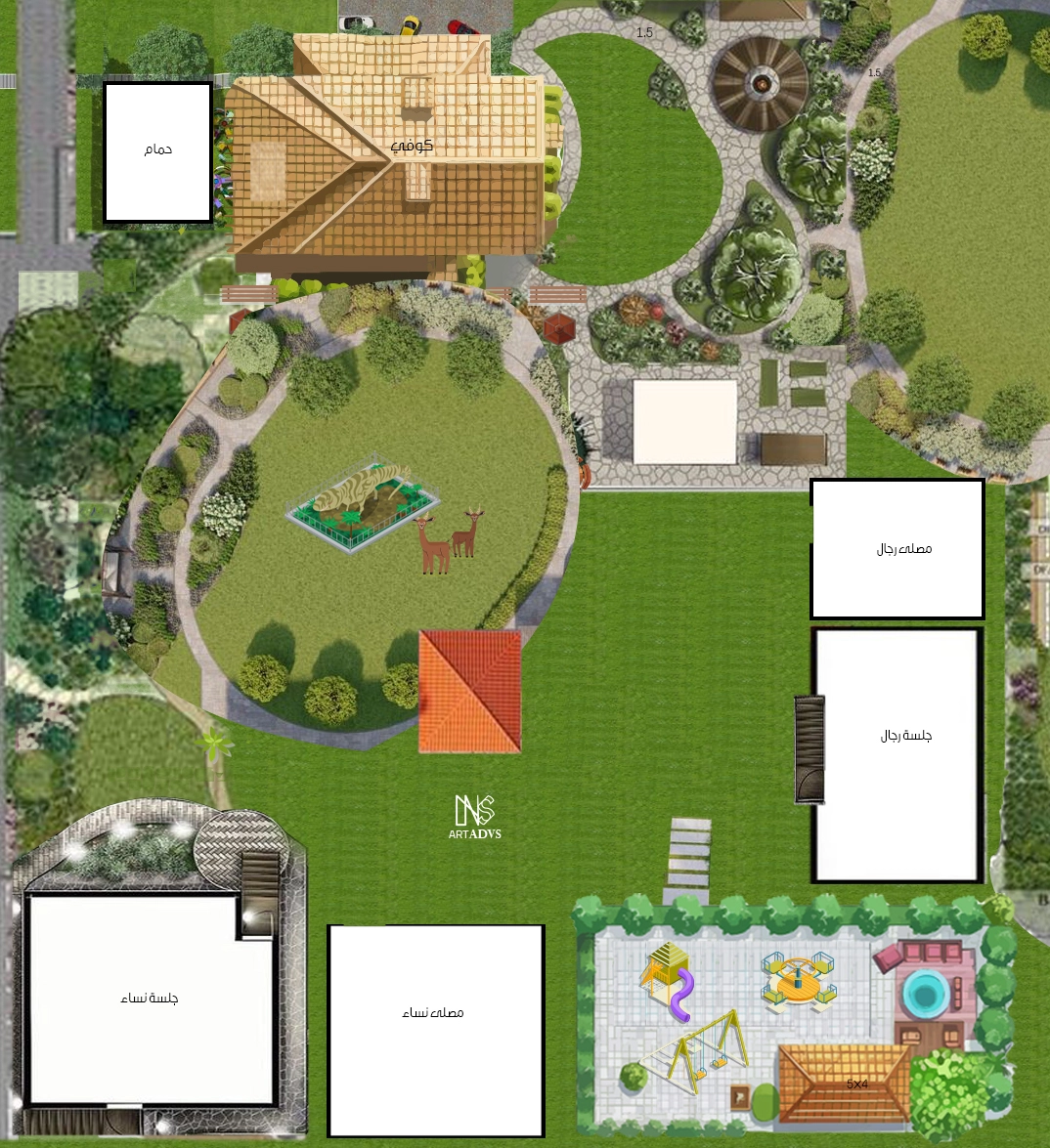 تصميم مخطط 2d
