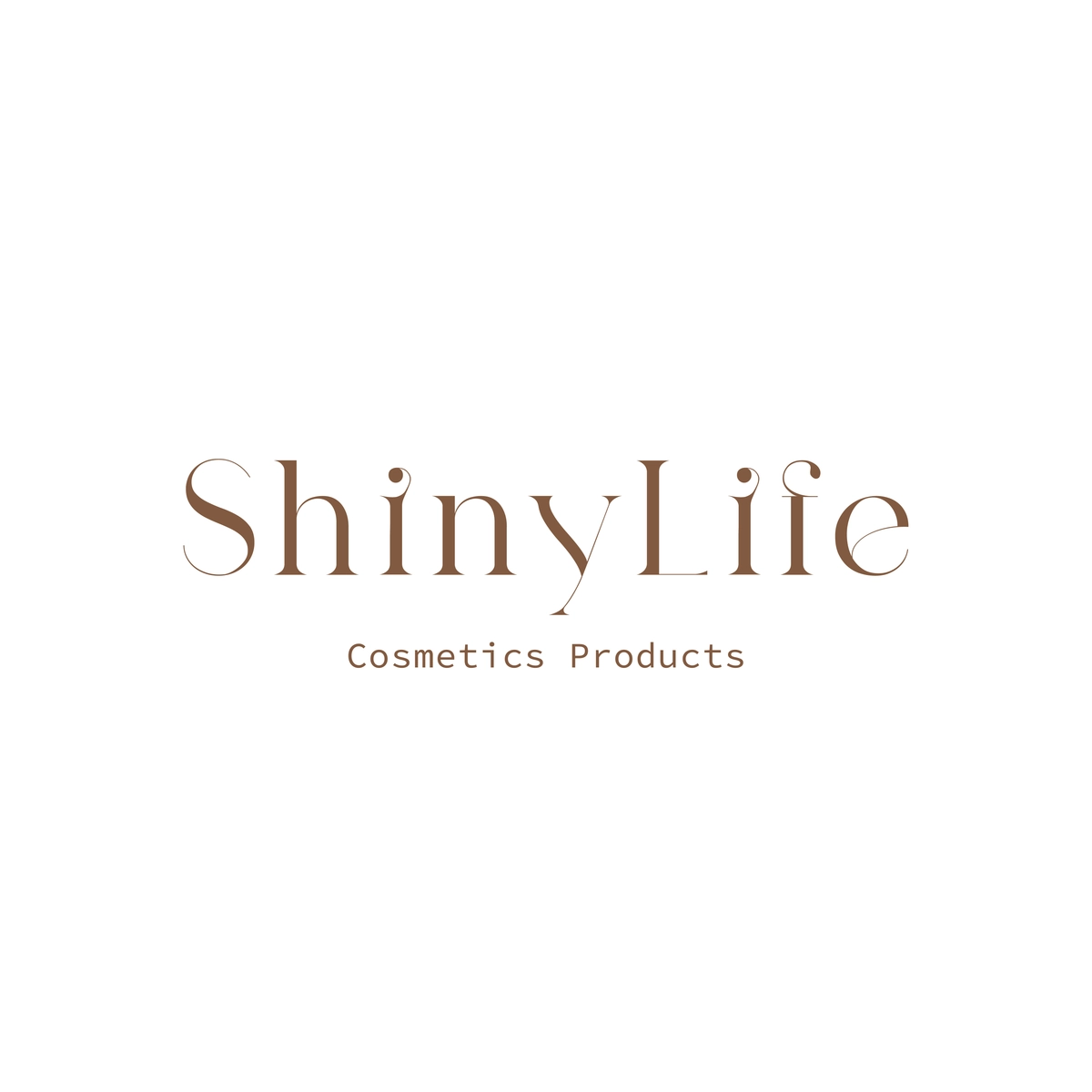 تصميم شعار Shiny life