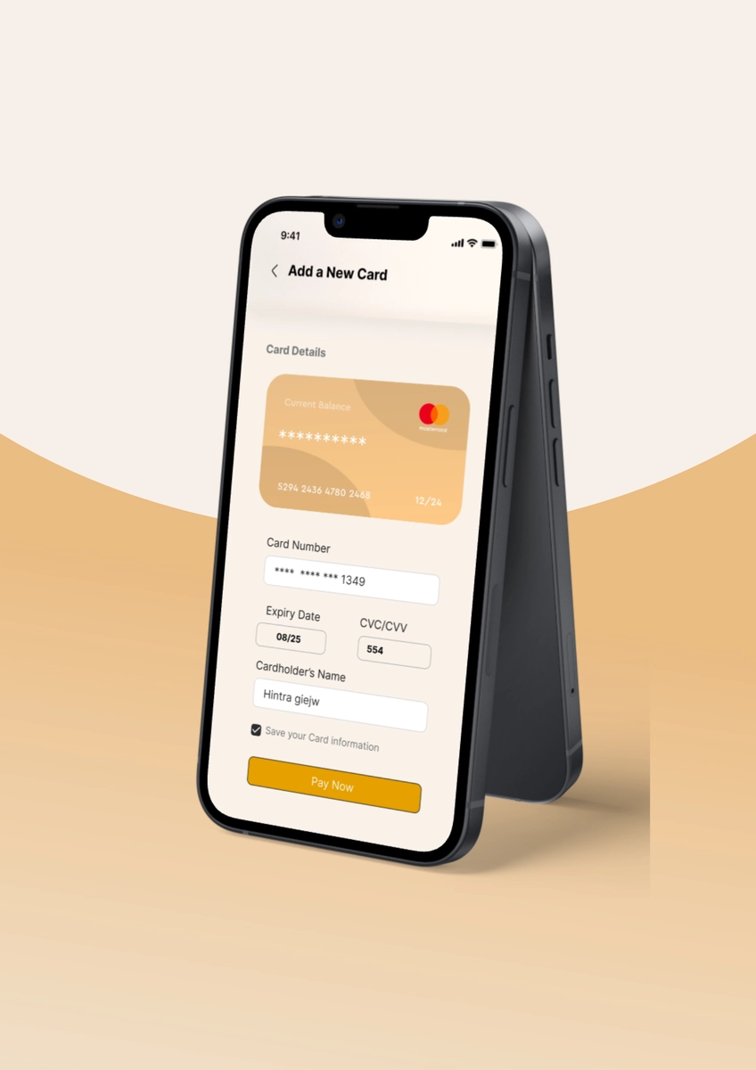 page credit card