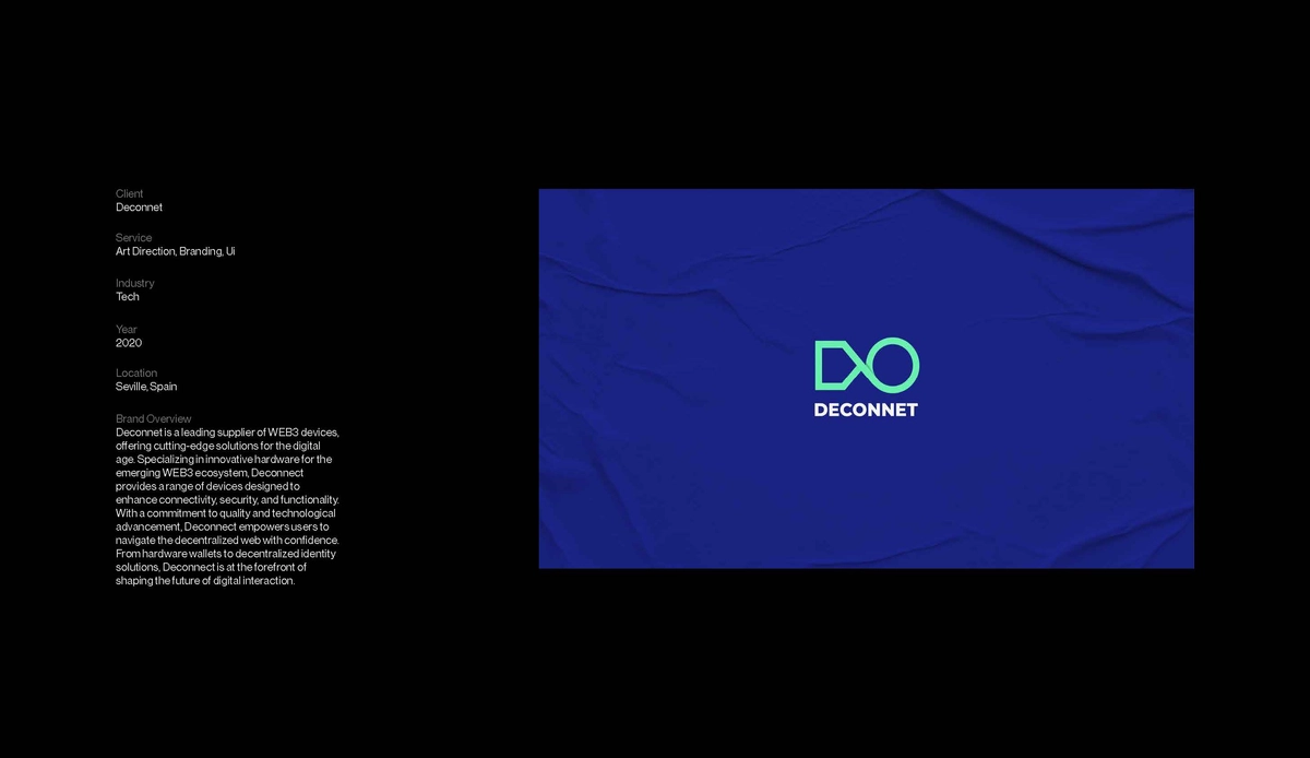 Deconnet - logo desgin - visual identity 