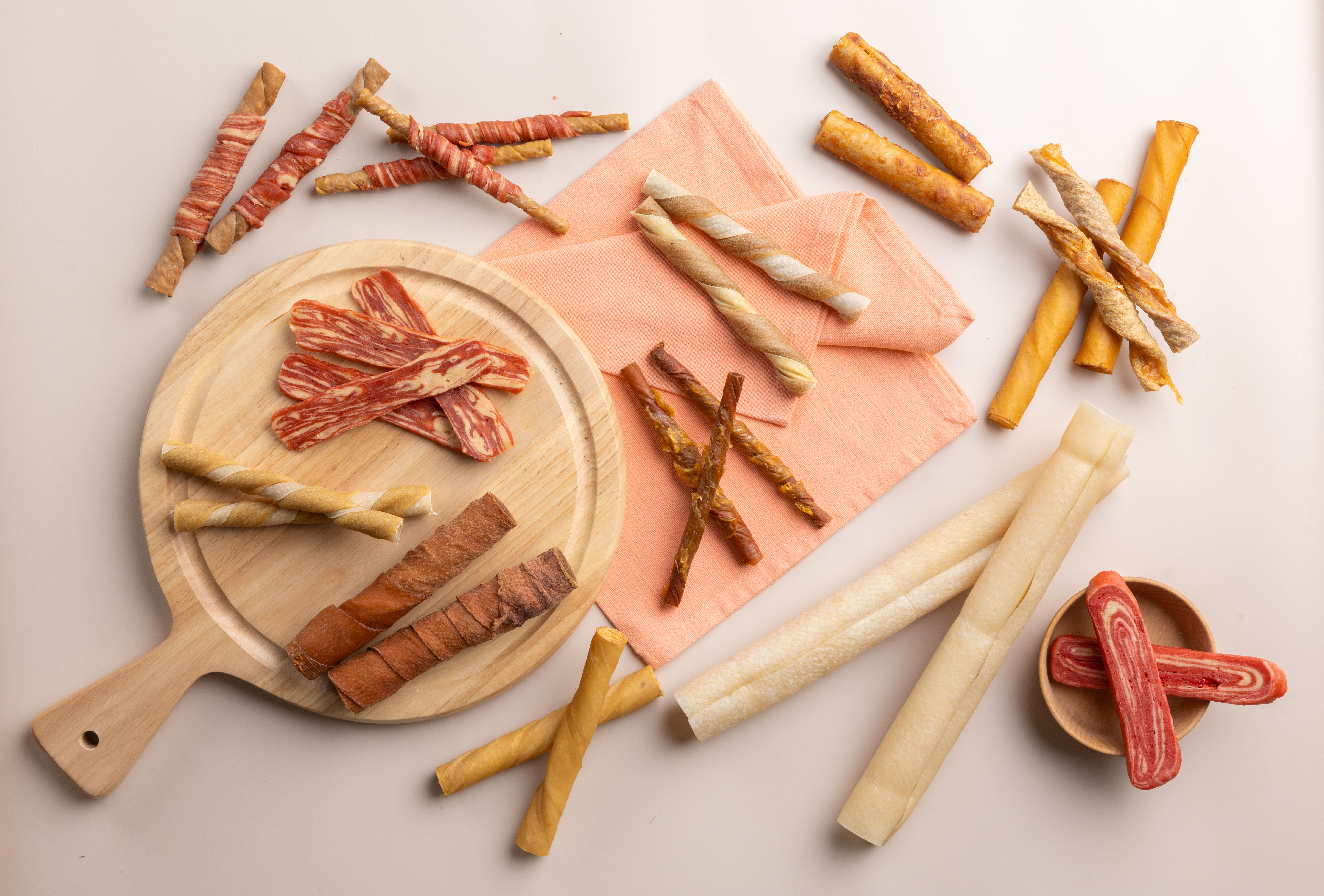 Porkhide chews