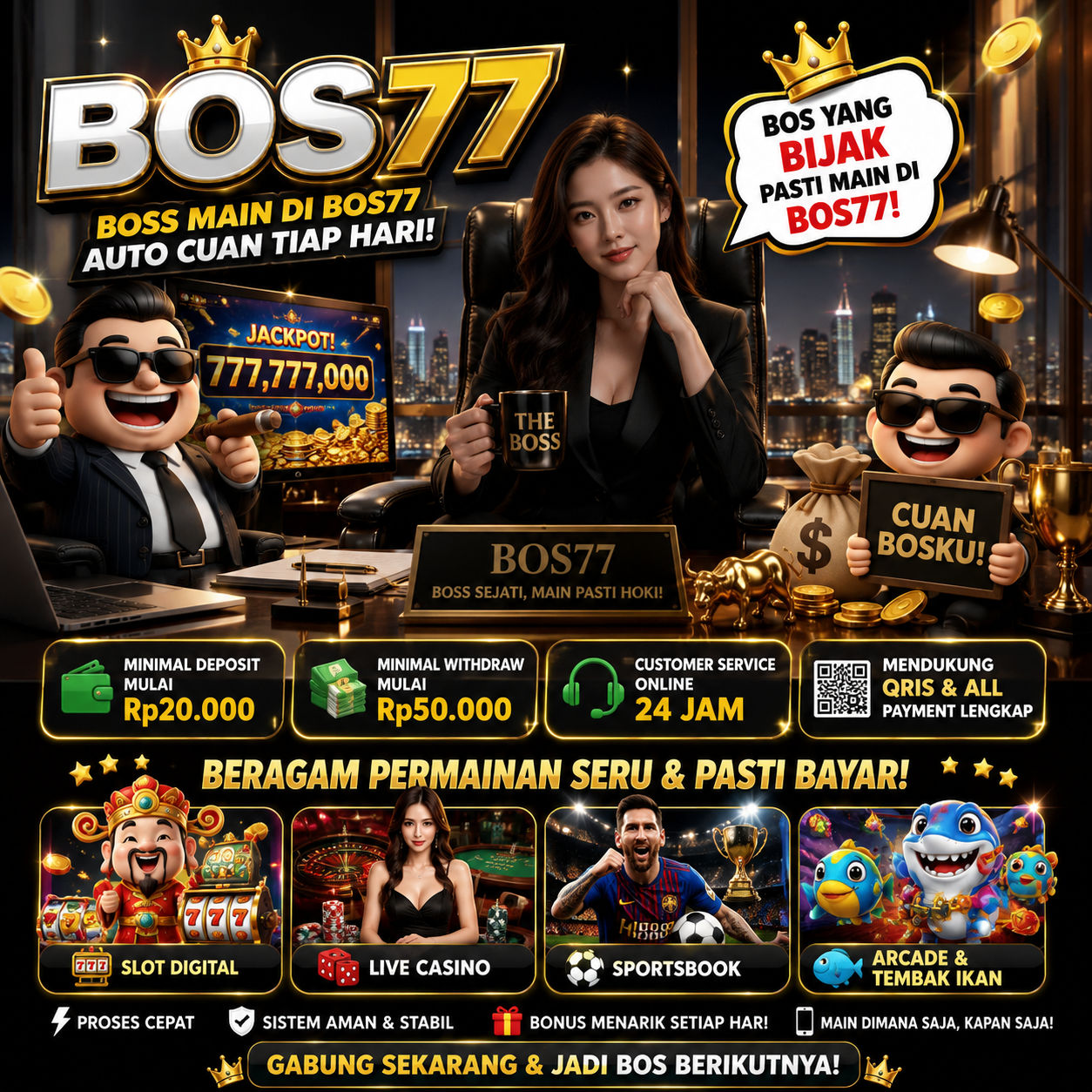 Galeri foto BOS77 | Situs Slot Terpercaya dengan Tampilan Modern Terpercaya - Ipaddresslabs di Mahjong