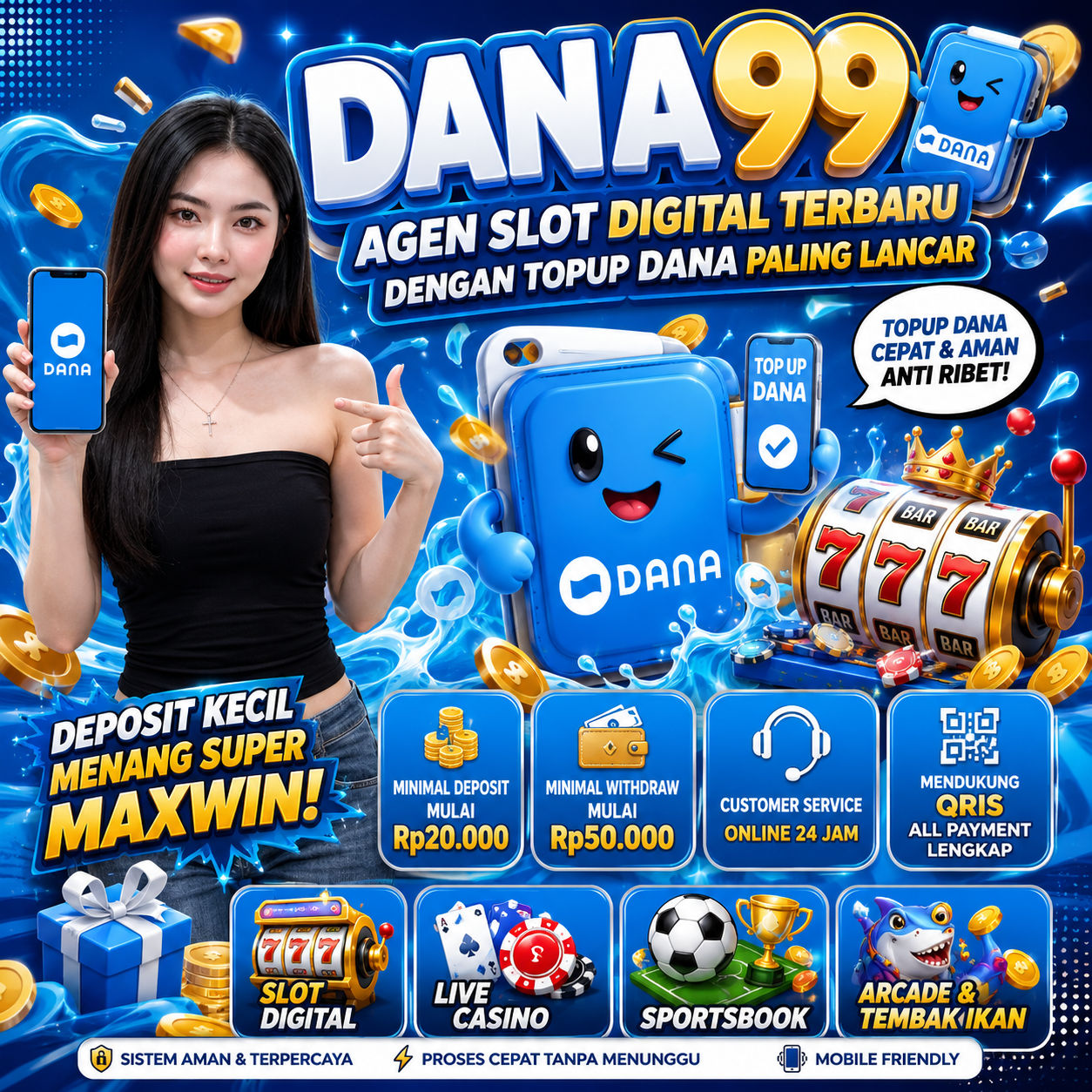 Galeri foto DANA99 || Agen Slot Digital Terbaru Dengan Topup Dana Paling Lancar di Mahjong