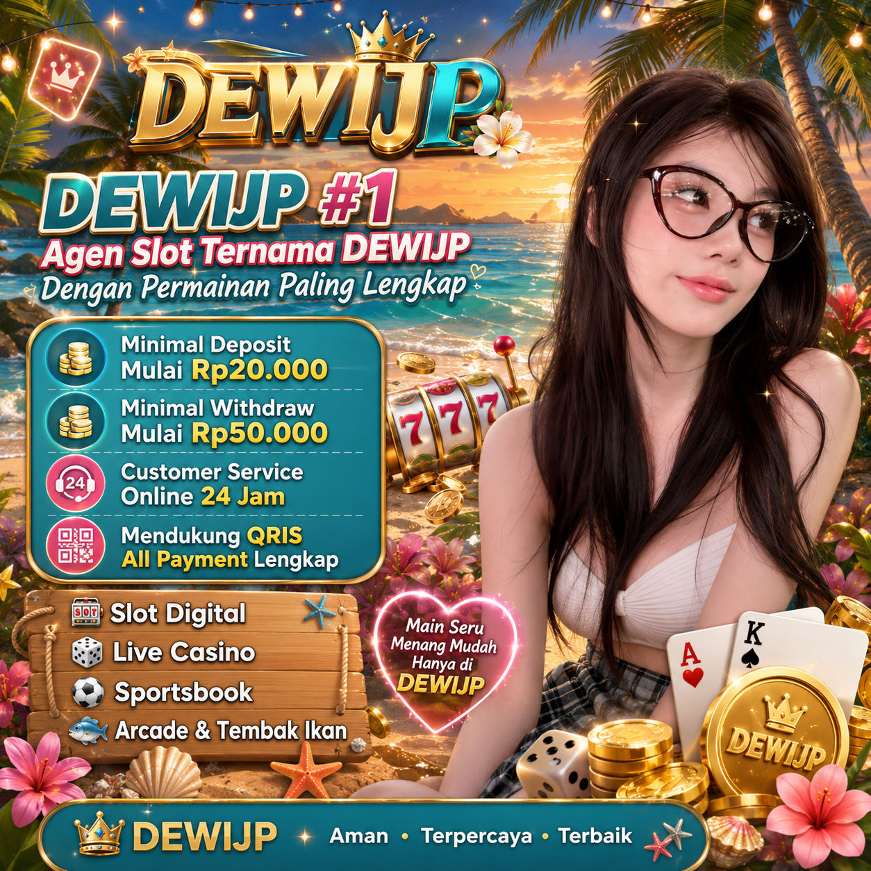 DEWIJP #1 Agen Slot Ternama DEWIJP Dengan Permainan Paling Lengkap