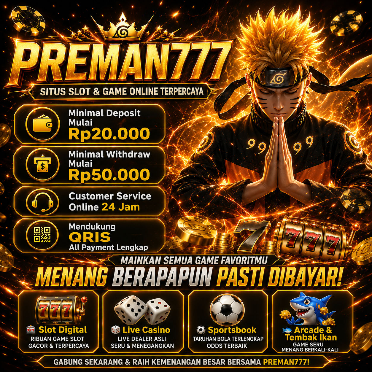 PREMAN777 BANNER