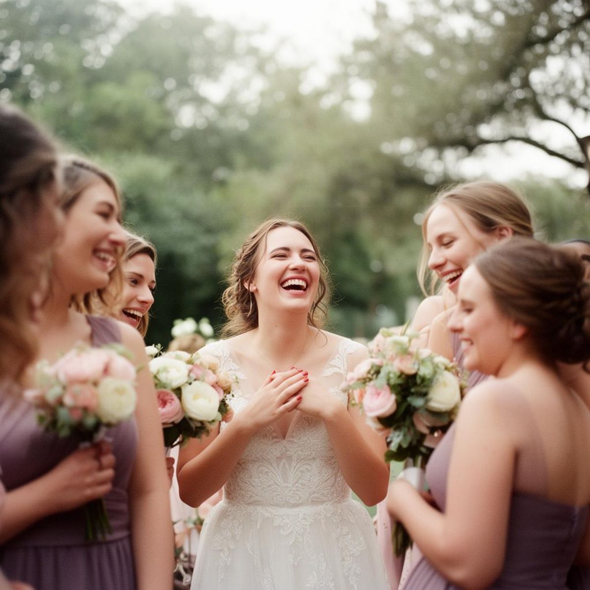 Guests scanning QR code and uploading wedding photos on their phones