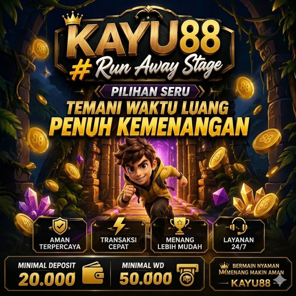 Galeri foto KAYU88 # Run Away Stage Pilihan Seru Temani Waktu Luang Penuh Kemenangan di Manado