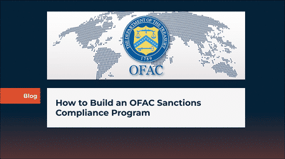 How to Build an OFAC Sanctions Compliance Program