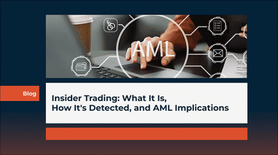 Insider Trading: What It Is, How It's Detected, and AML Implications
