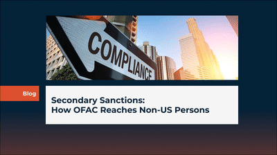 Secondary Sanctions: How OFAC Reaches Non-US Persons