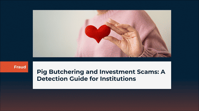 Pig Butchering and Investment Scams: A Detection Guide for Institutions