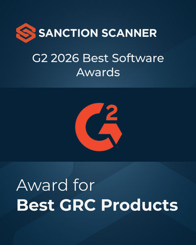 Recognized by the World's Largest Software Marketplace: Sanction Scanner Wins 2026 G2 Best Software Award