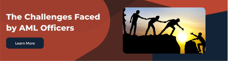 complex and ever-evolving challenges faced by AML officers and difficulties in detecting and preventing financial crimes