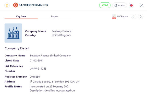 Business Verification