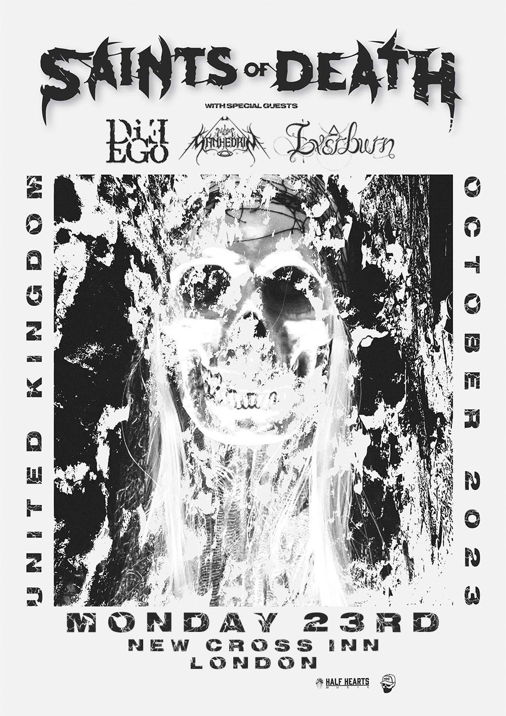 Sanhedrin live in London at New Cross Inn with Saints Of Death, Die Ego and Everburn – 23 Oct 2023