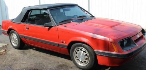 1984 Ford Mustang LX Convertible for sale