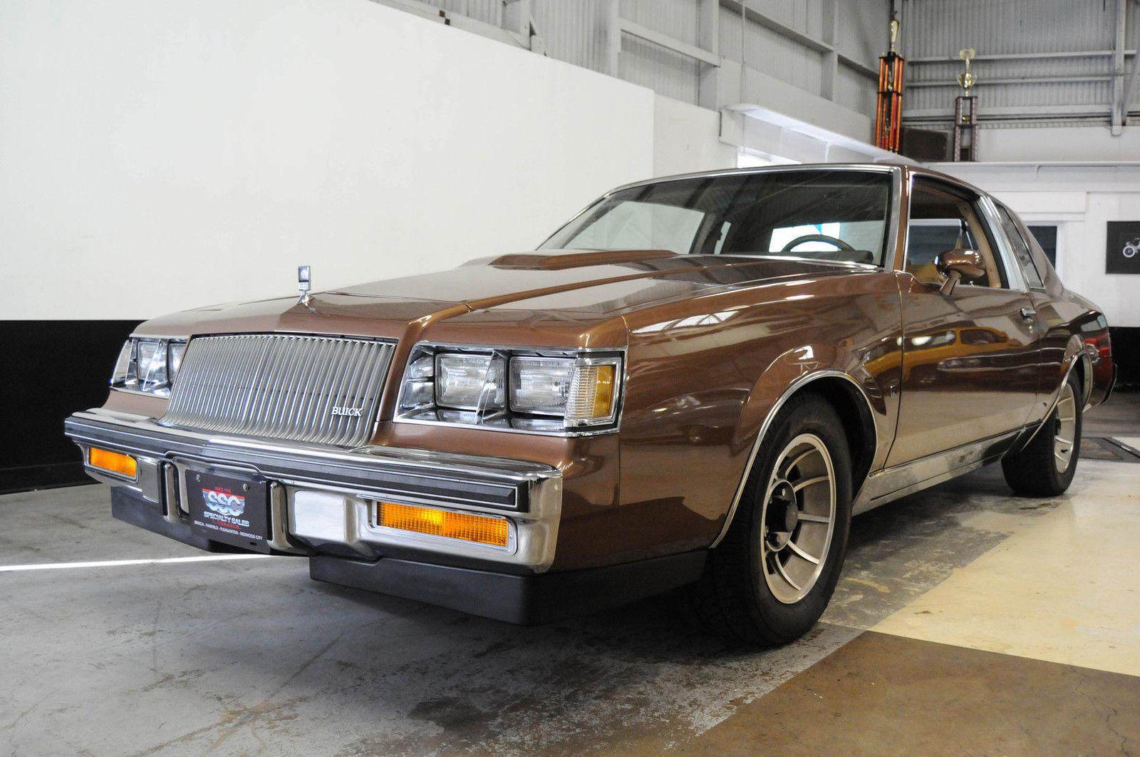 1987 Buick Regal T-Type Turbo Limited 2 Door Coupe with Medium Chestnut (br...