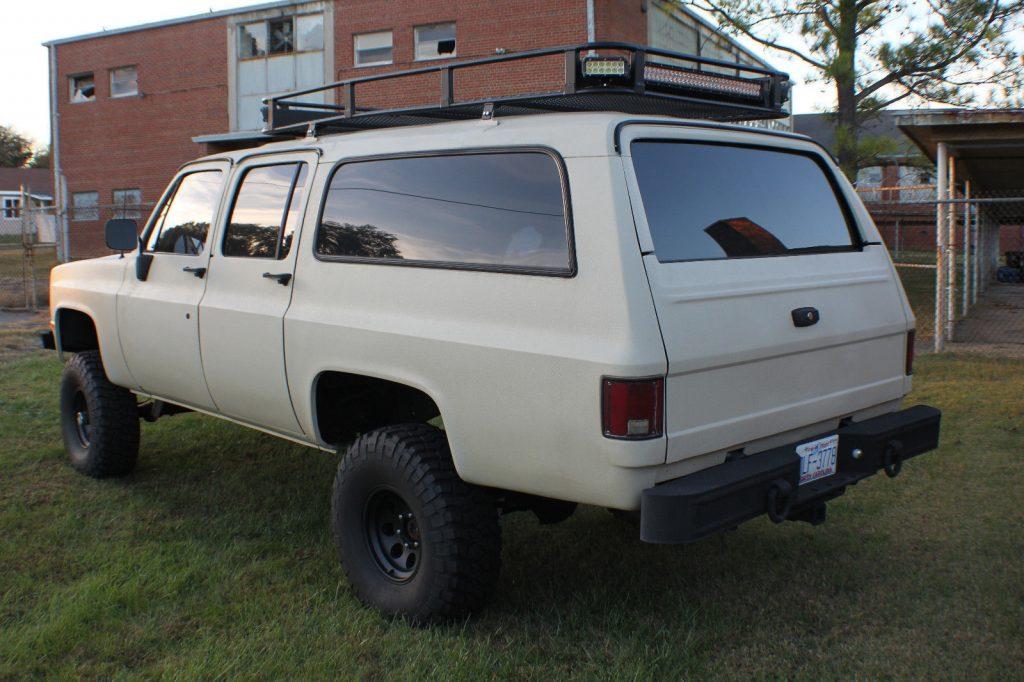 Fully customized 1985 Chevrolet Suburban