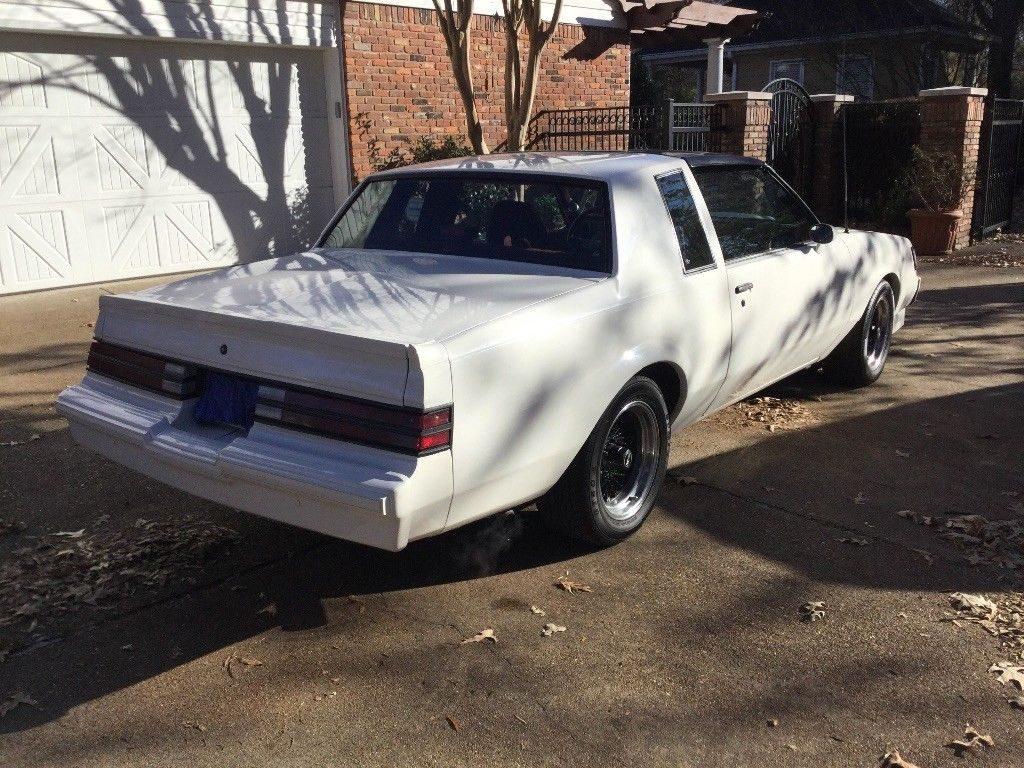 Nice 1987 Buick Regal T Type