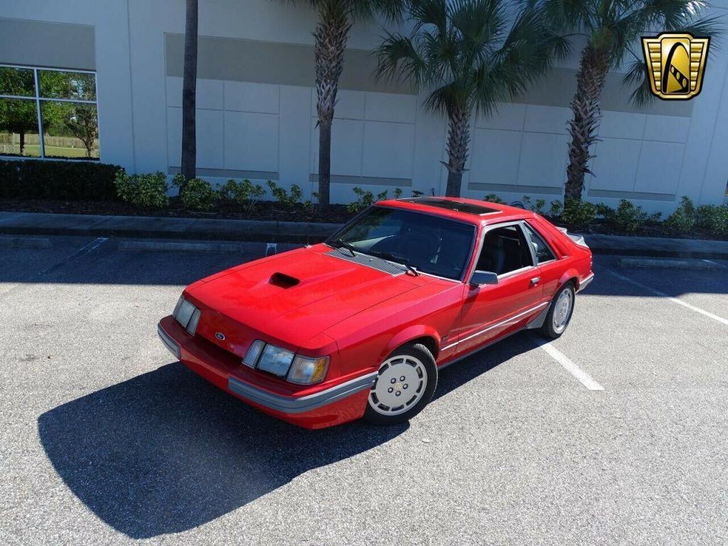 1986 Ford Mustang SVO 2.3L I4 Turbo 5 Speed Manual