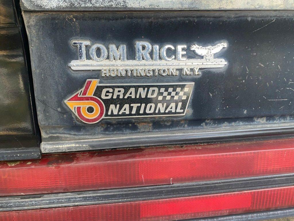 1987 Buick Grand National (Original Owner Barn Find)