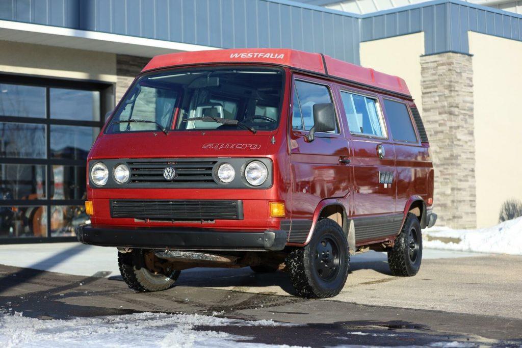 1987 Volkswagen Vanagon GL 0 Miles Titan Red Metallic 4 Cylinder Engine 2.1L/12