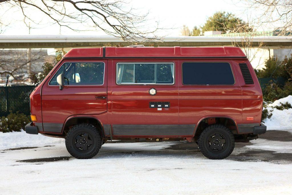 1987 Volkswagen Vanagon GL 0 Miles Titan Red Metallic 4 Cylinder Engine 2.1L/12