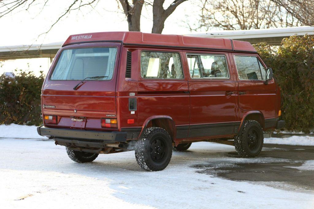 1987 Volkswagen Vanagon GL 0 Miles Titan Red Metallic 4 Cylinder Engine 2.1L/12