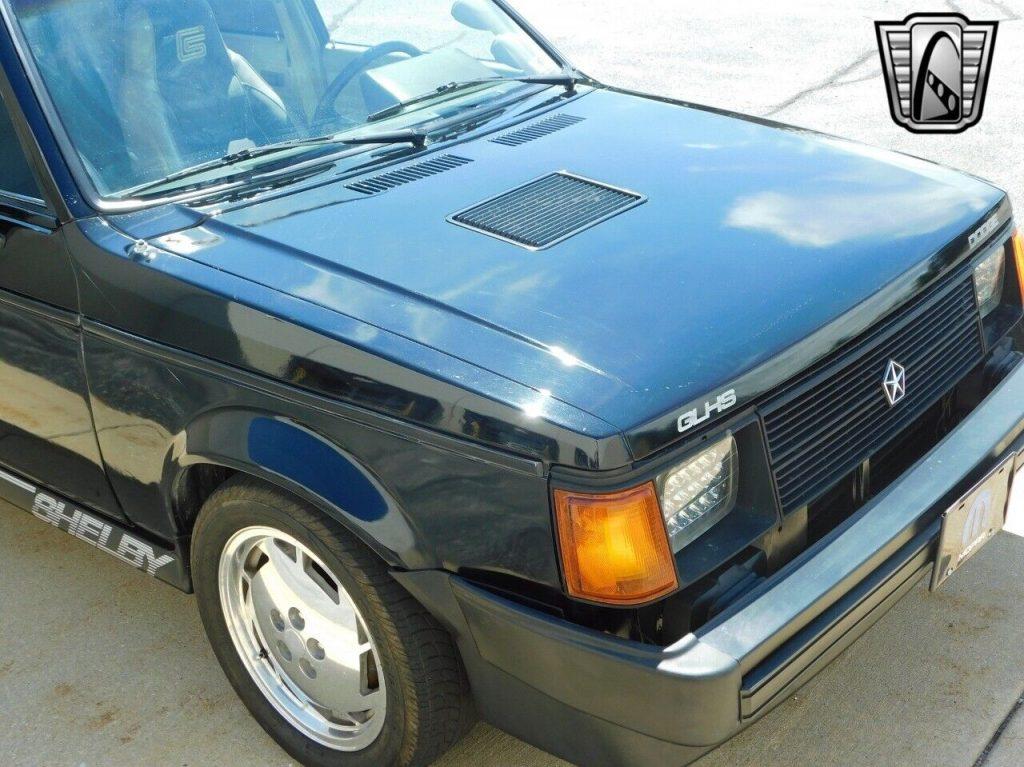 Black 1986 Dodge Omni 2.2l Turbo I4 5-Speed Manual Available Now!