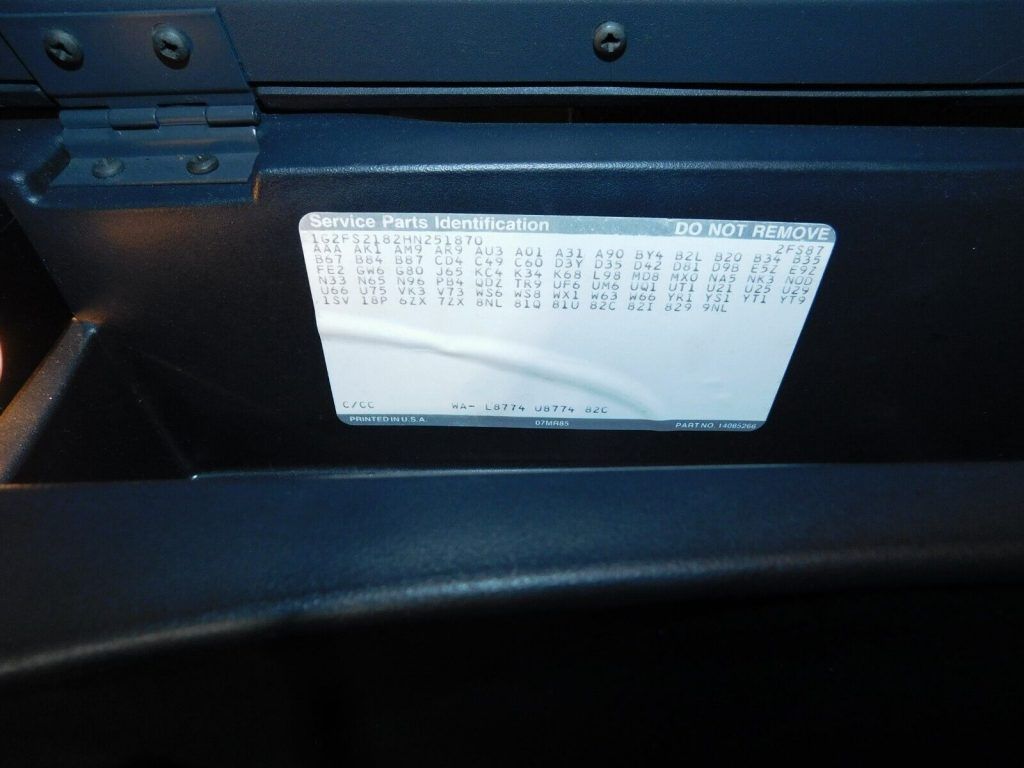 1987 Pontiac Firebird Formula 350