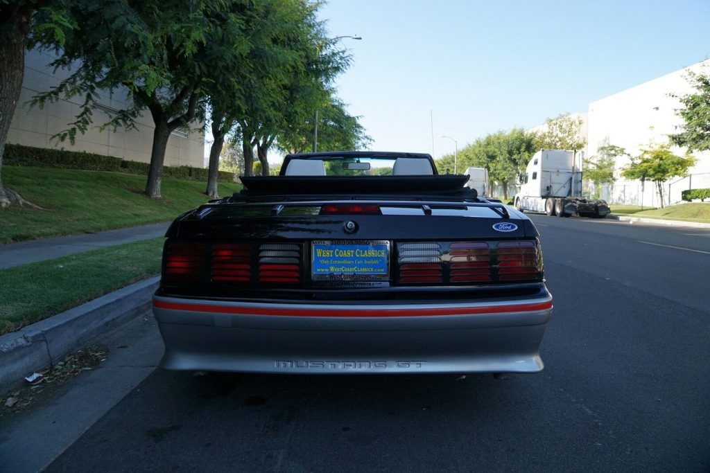 1988 Ford Mustang GT 5.0 V8 Convertible With 58K Original Miles
