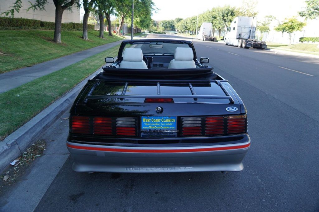 1988 Ford Mustang GT 5.0 V8 Convertible With 58K Original Miles