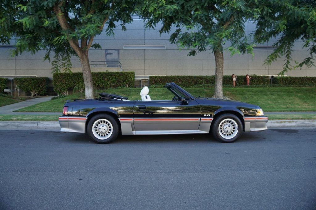 1988 Ford Mustang GT 5.0 V8 Convertible With 58K Original Miles