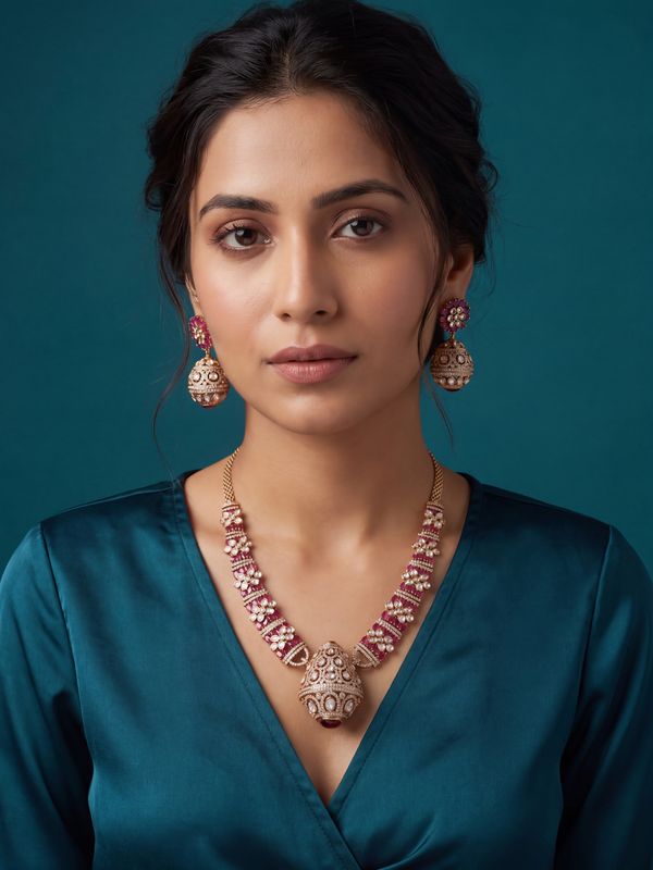 Kundan necklace