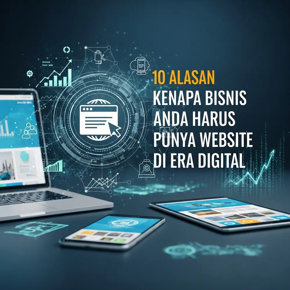10 Alasan Kenapa Bisnis Anda Harus Punya Website di Era Digital - Website